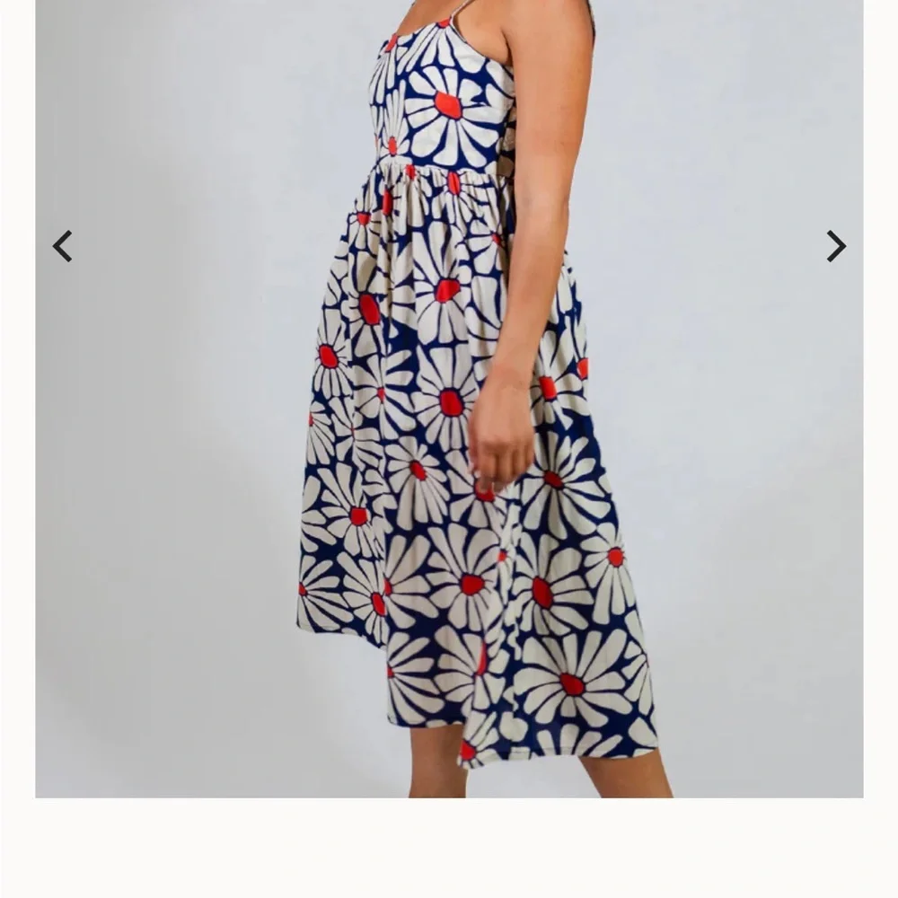 Mata Traders Sofia Midi Dress in Navy Floral in size XL - Picture 5 of 13